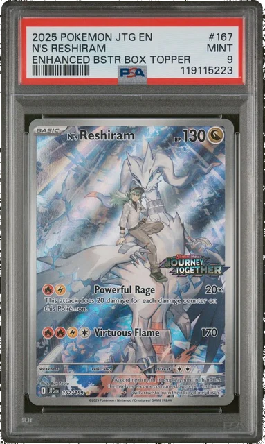 N's Reshiram PSA 9