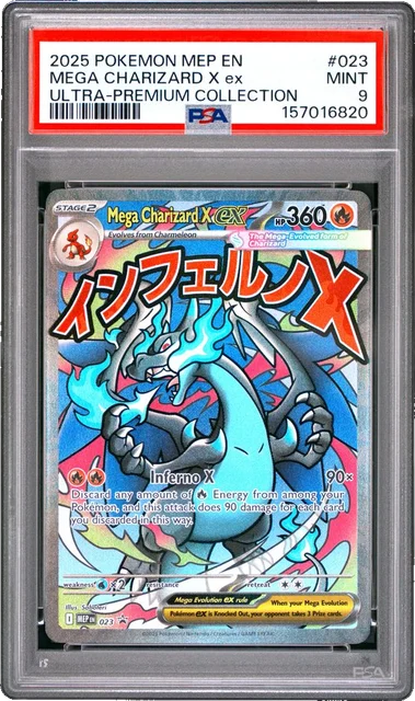 Mega Charizard Ex PSA 9