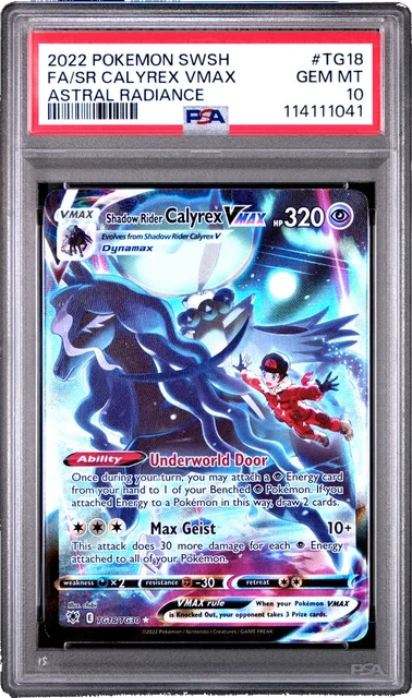 Shadow Rider Calyrex Vmax PSA 10