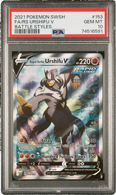 Rapid Strike Urshifu V PSA 10