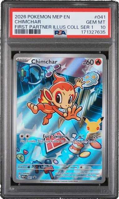 Chimchar Promo PSA 10