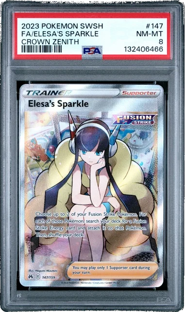 Elesa's Sparkle PSA 8