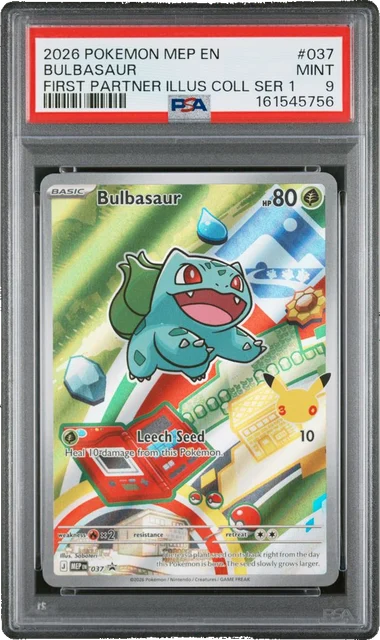Bulbasaur PSA 9