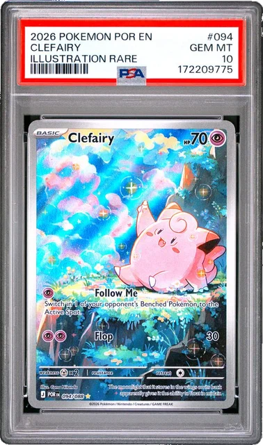 Clefairy Perfect Order PSA 10
