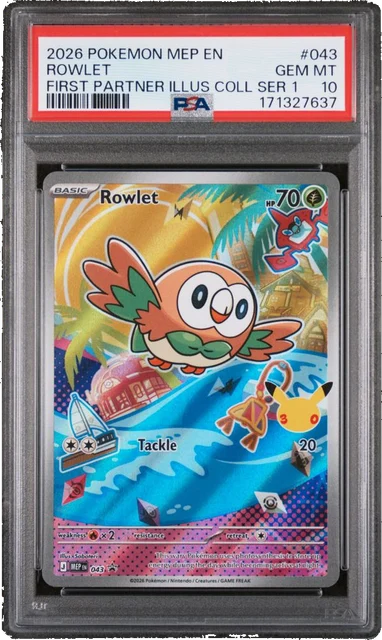 Rowlet Promo PSA 10