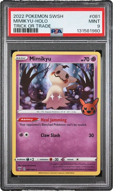 Mimikyu PSA 9