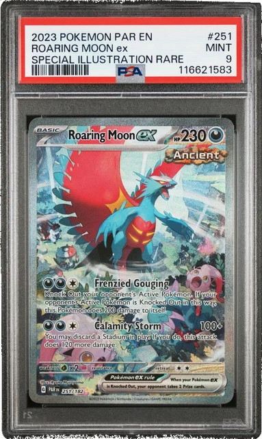 Roaring Moon Ex PSA 9