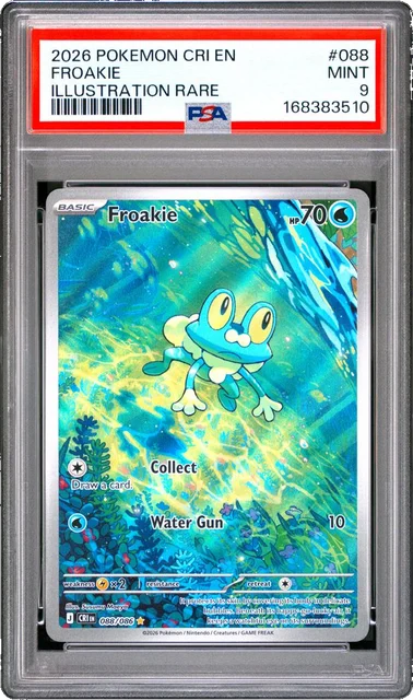 Froakie PSA 9