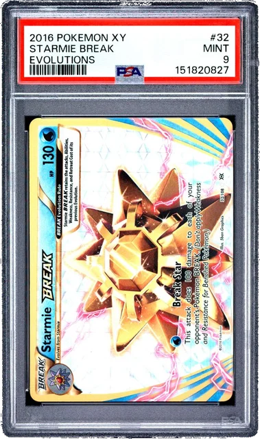 Starmie Break PSA 9
