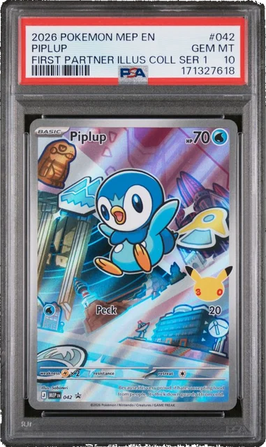 Piplup Promo PSA 10