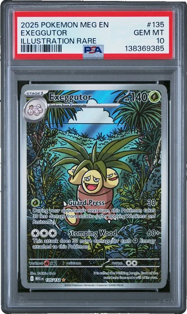 Exeggutor IR PSA 10