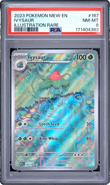 Ivysaur Ir PSA 8
