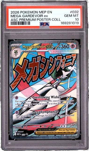 Mega Gardevoir Ex PSA 10