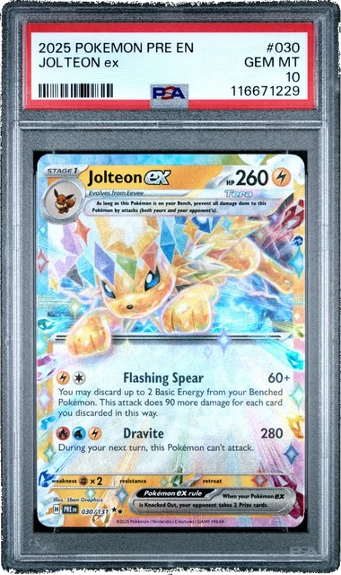 Jolteon EX PSA 10