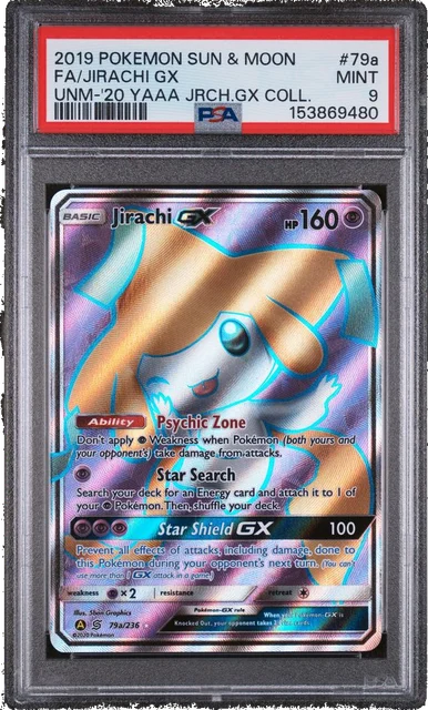 Jirachi Gx PSA 9